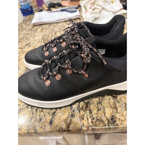 Timberland Women's Black Supaway Fabric Trainer Sneakers Size 8.5 - Picture 8 of 9